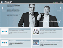 Tablet Screenshot of inission.com
